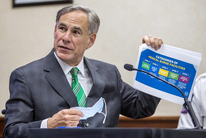 El gobernador Greg Abbott insta a tomar medidas voluntarias para frenar la propagación del coronavirus, pero dice que cerrar Texas será la "última opción"